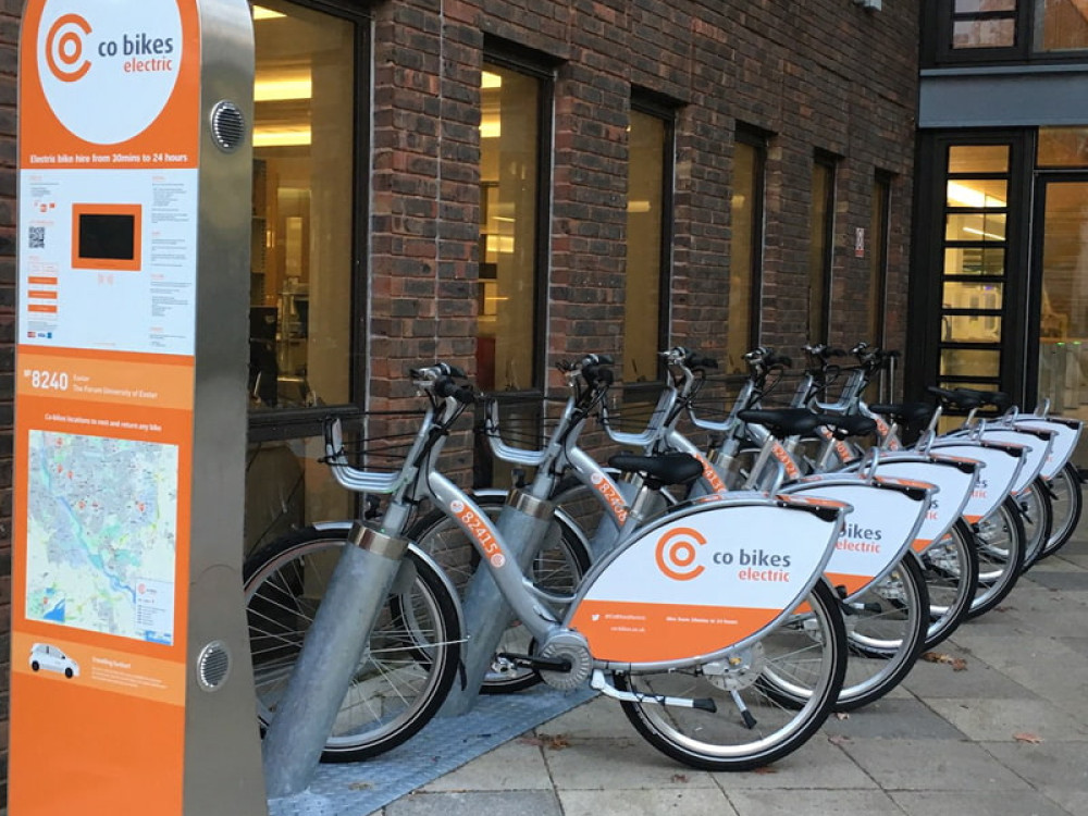 Cycle Routes in Exeter